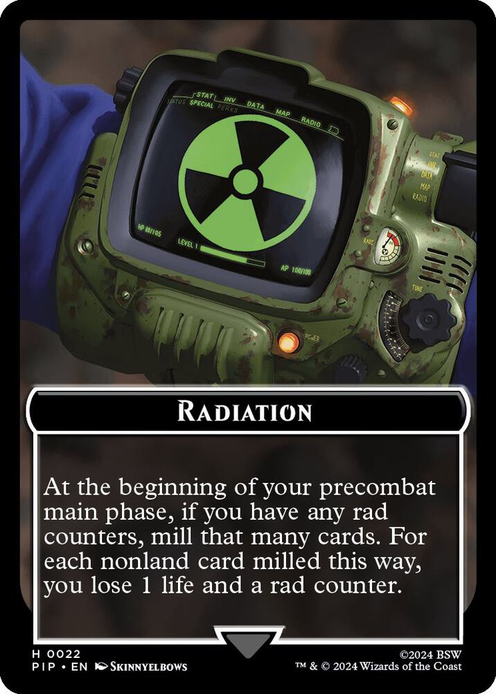 Radiation // Clue Double-Sided Token