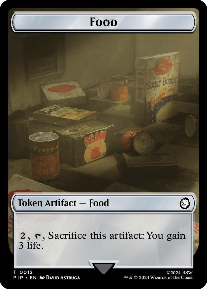 Food (0012) // Clue Double-Sided Token