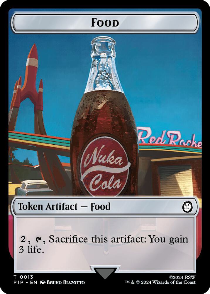 Food (0013) // Clue Double-Sided Token