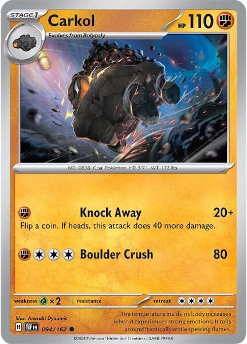 Carkol - Pokémon