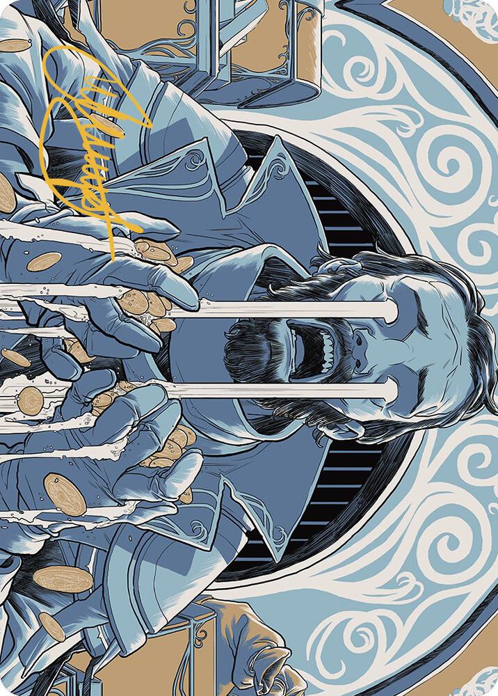 Archive Trap Art Card (Gold-Stamped Signature)