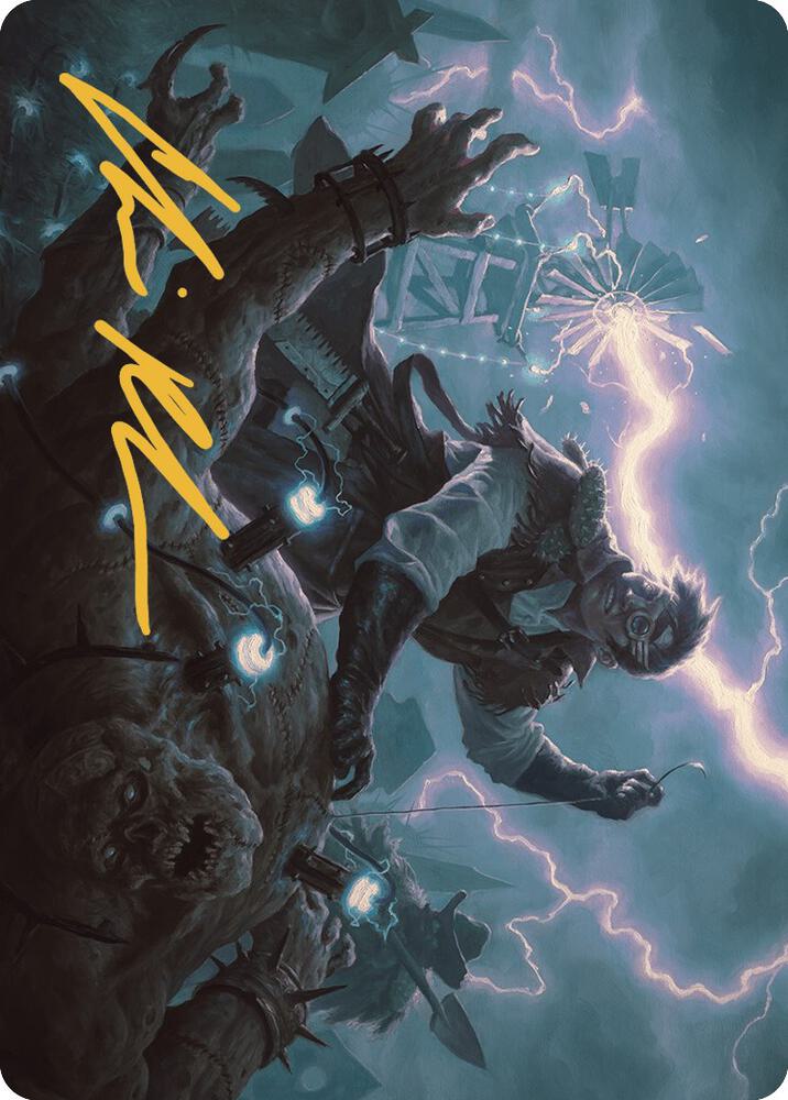 Geralf, the Fleshwright Art Card (Gold-Stamped Signature)