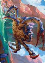 Canyon Crab Art Card - Magic: The Gathering