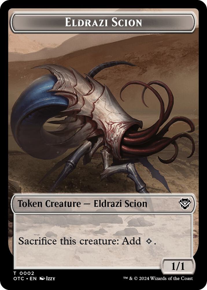 Eldrazi Scion // Treasure Double-Sided Token