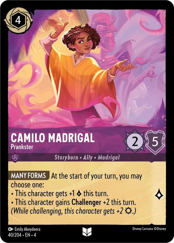 Camilo Madrigal - Prankster - Disney Lorcana