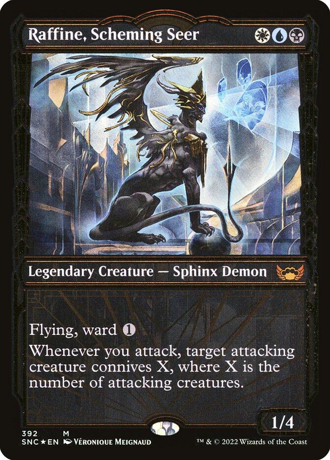 Raffine, Scheming Seer (Gilded Foil)