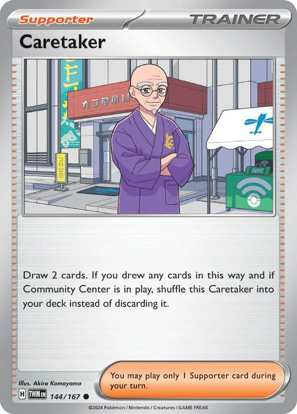 Caretaker - 144/167 - Pokémon