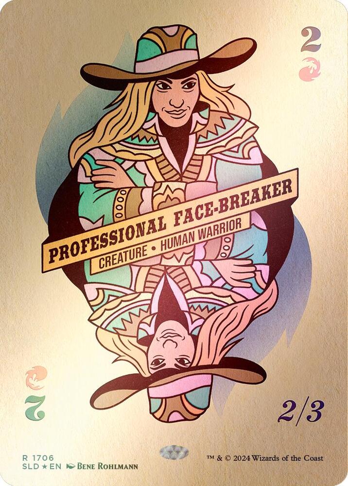 Professional Face-Breaker (Rainbow Foil)