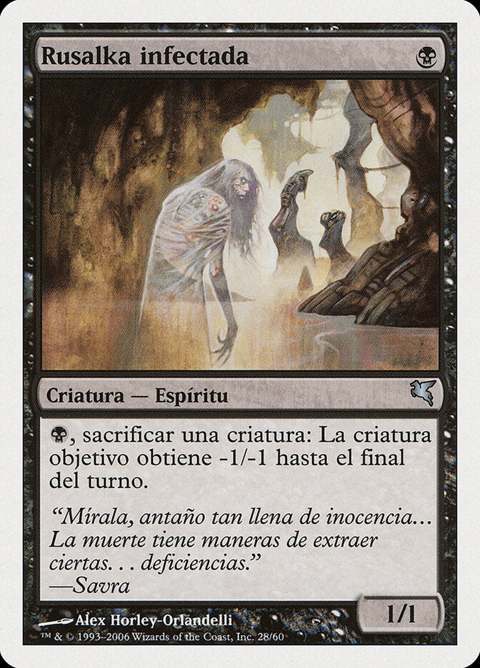 Plagued Rusalka (Italian) - "Rusalka Appestata"