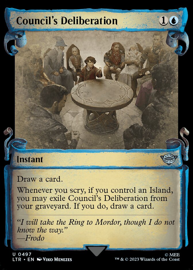Council's Deliberation (Showcase Scrolls)