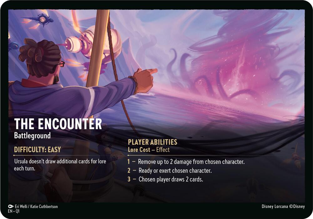 The Encounter // A Dark Realm - Battleground (Oversized)