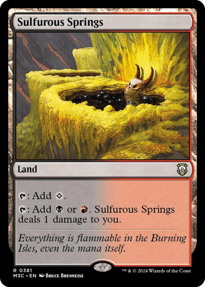 Sulfurous Springs (Ripple Foil)