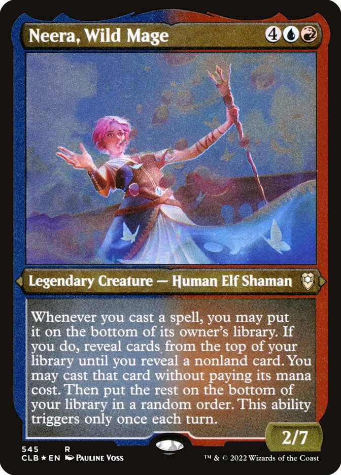 Neera, Wild Mage (Foil Etched)