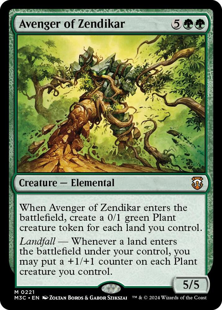 Avenger of Zendikar (Ripple Foil)