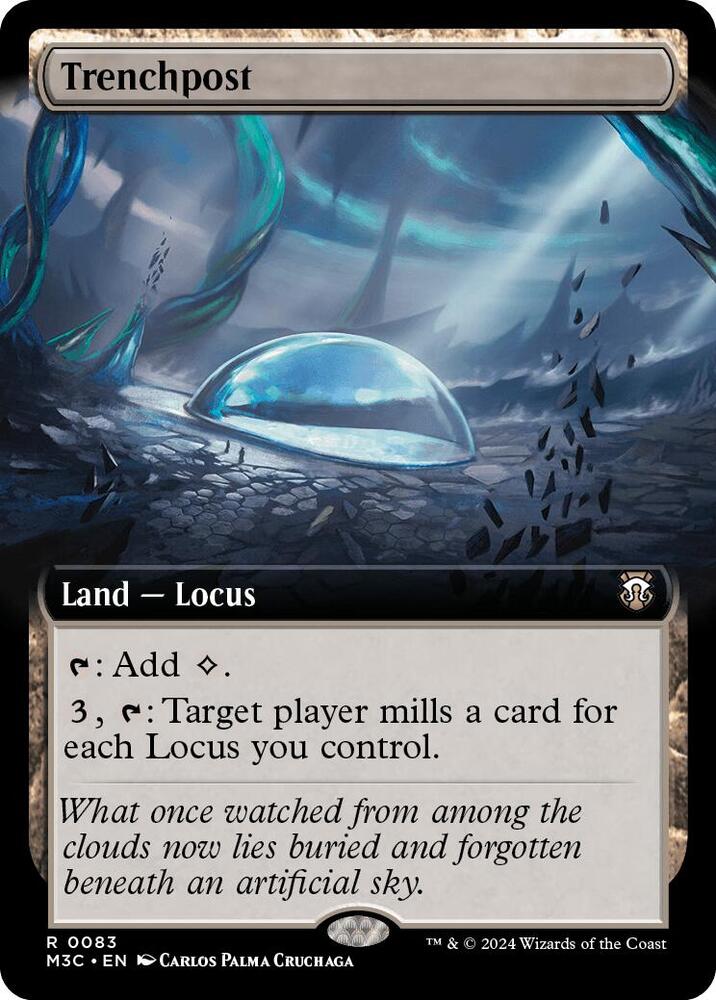 Trenchpost (Extended Art) (Ripple Foil)