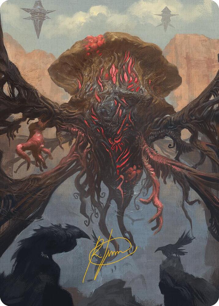 Inversion Behemoth Art Card (Gold-Stamped Signature)