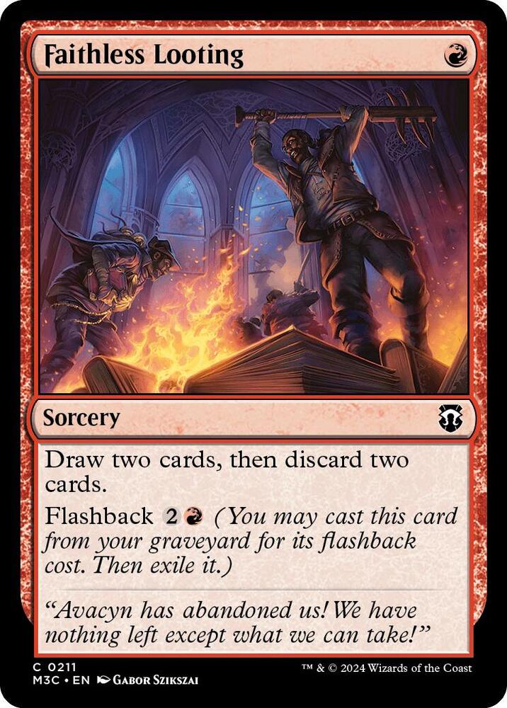 Faithless Looting (Ripple Foil)