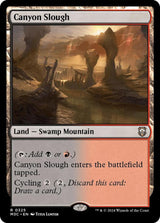 Canyon Slough (Ripple Foil) - Magic: The Gathering