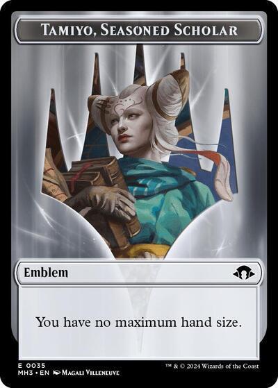 Emblem - Tamiyo, Seasoned Scholar