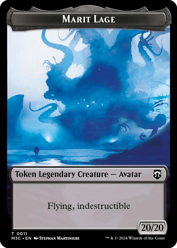 Marit Lage (Ripple Foil) // Sand Warrior Double-Sided Token