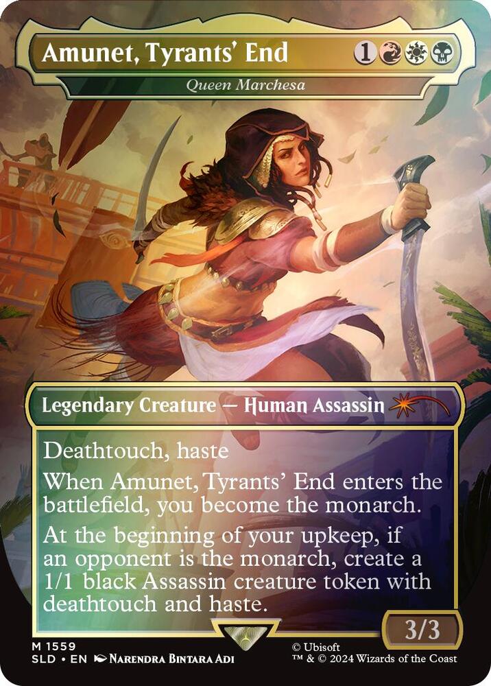 Amunet, Tyrants' End - Queen Marchesa (Rainbow Foil)