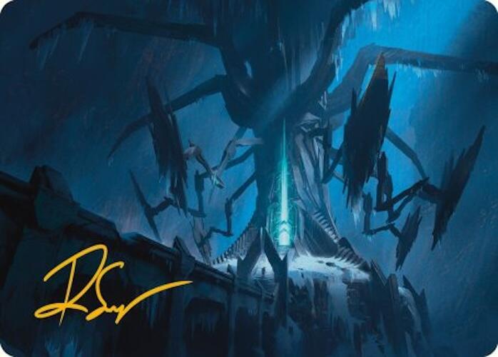 Yggdrasil, Rebirth Engine Art Card (Gold-Stamped Signature)