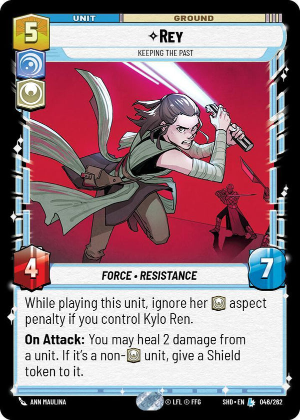Rey - Keeping the Past - Star Wars Unlimited