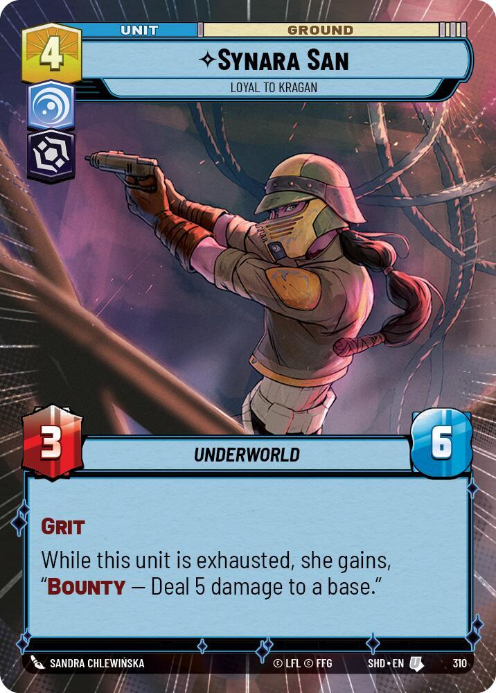 Synara San - Loyal to Kragan (Hyperspace)