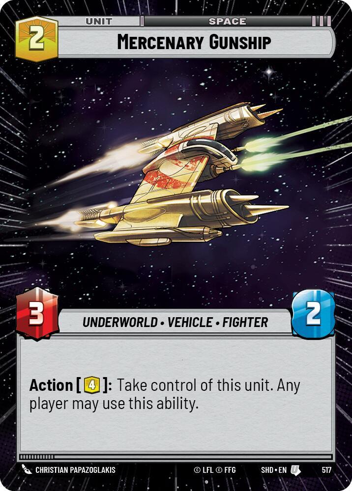 Mercenary Gunship (Hyperspace)