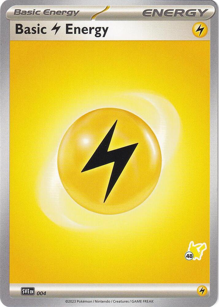 Basic Lightning Energy - Pikachu 48