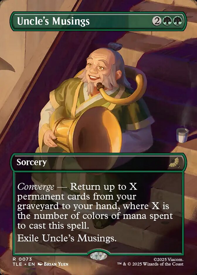 Uncle's Musings (Borderless)