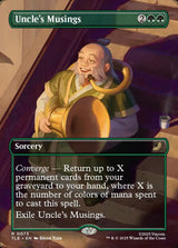 Uncle's Musings (Borderless) - Magic: The Gathering