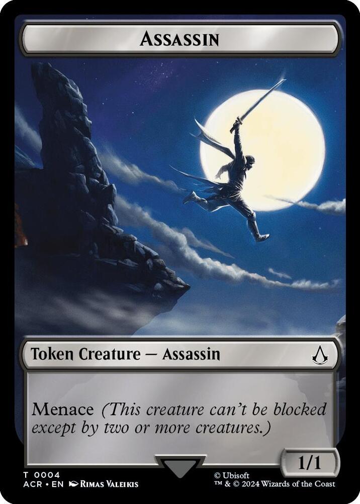 Assassin // Copy Double-Sided Token