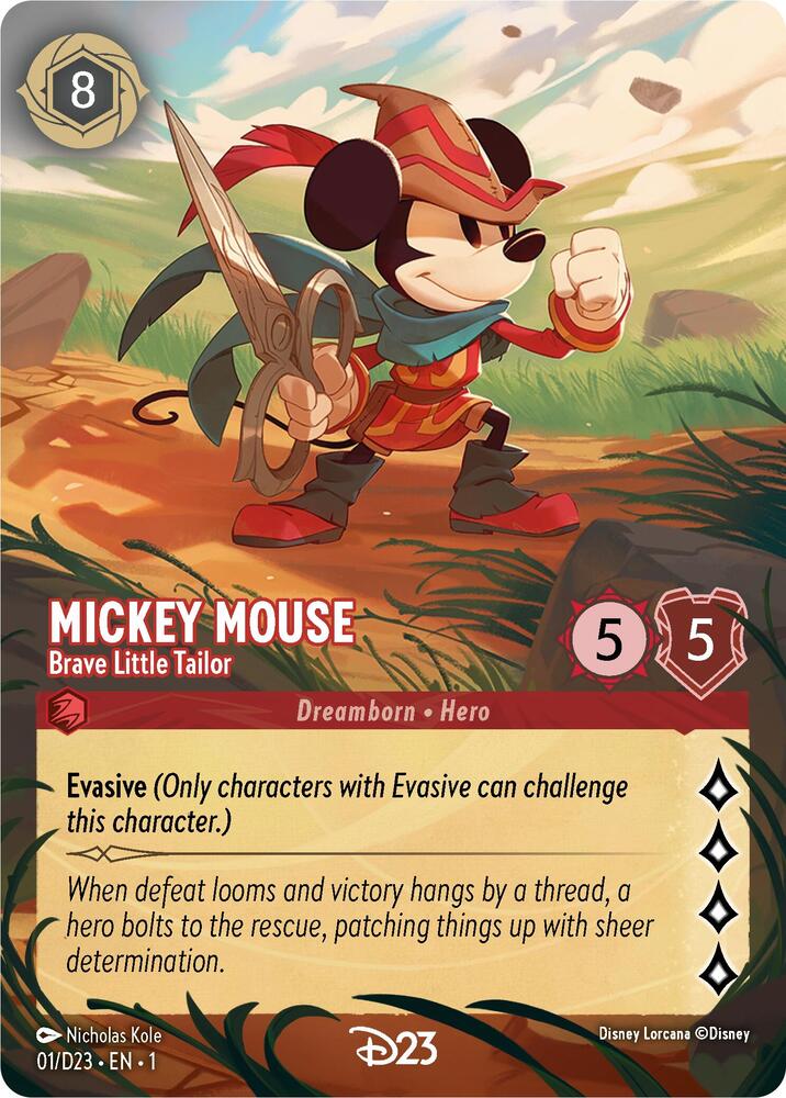 Mickey Mouse - Brave Little Tailor (Extended Art)