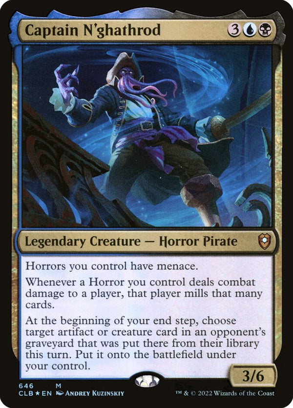 Captain N'ghathrod - Magic: The Gathering