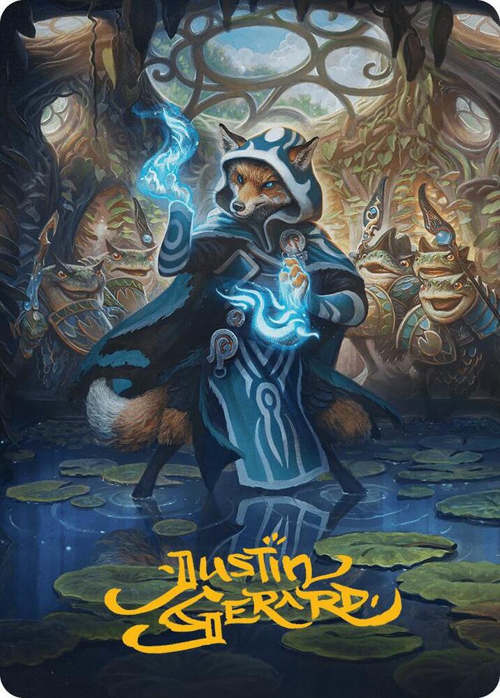 Jace, the Mind Sculptor Art Card (Gold-Stamped Signature)