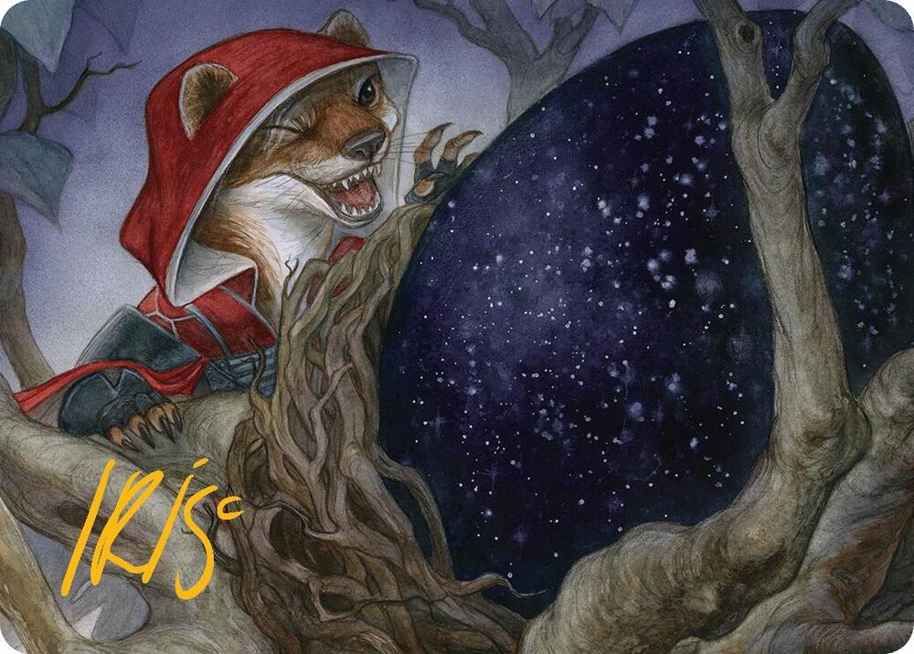 Cruelclaw's Heist Art Card (Gold-Stamped Signature)