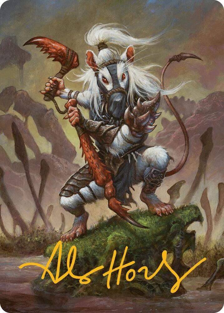 Ink-Eyes, Servant of Oni Art Card (Gold-Stamped Signature)