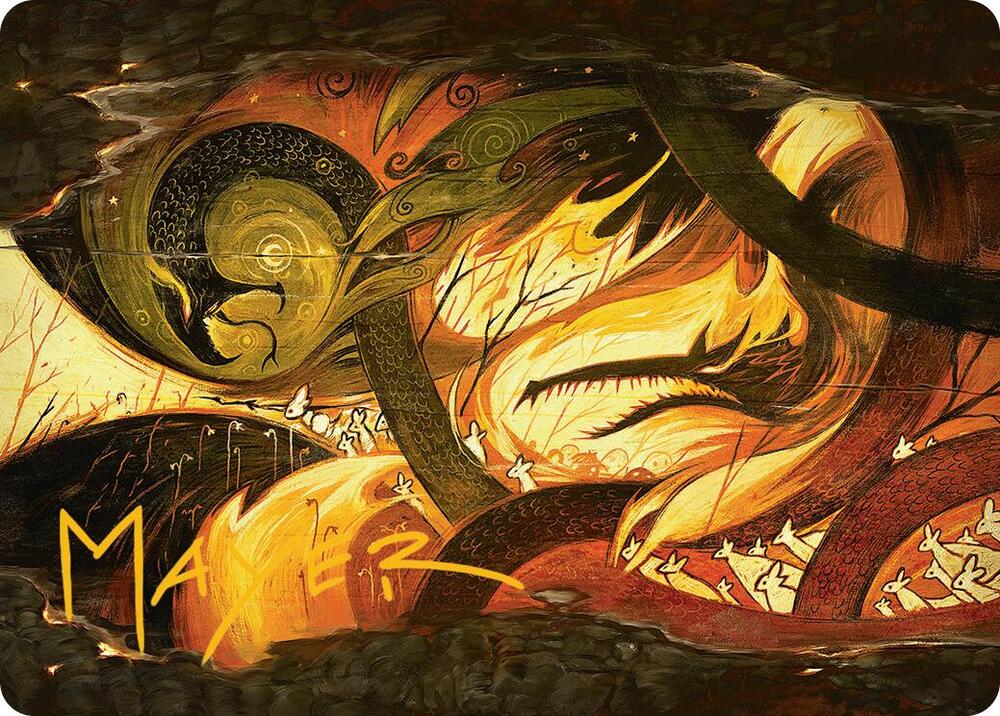 Season of Loss Art Card (Gold-Stamped Signature)