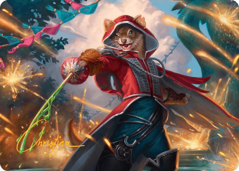 The Infamous Cruelclaw Art Card (Gold-Stamped Signature)