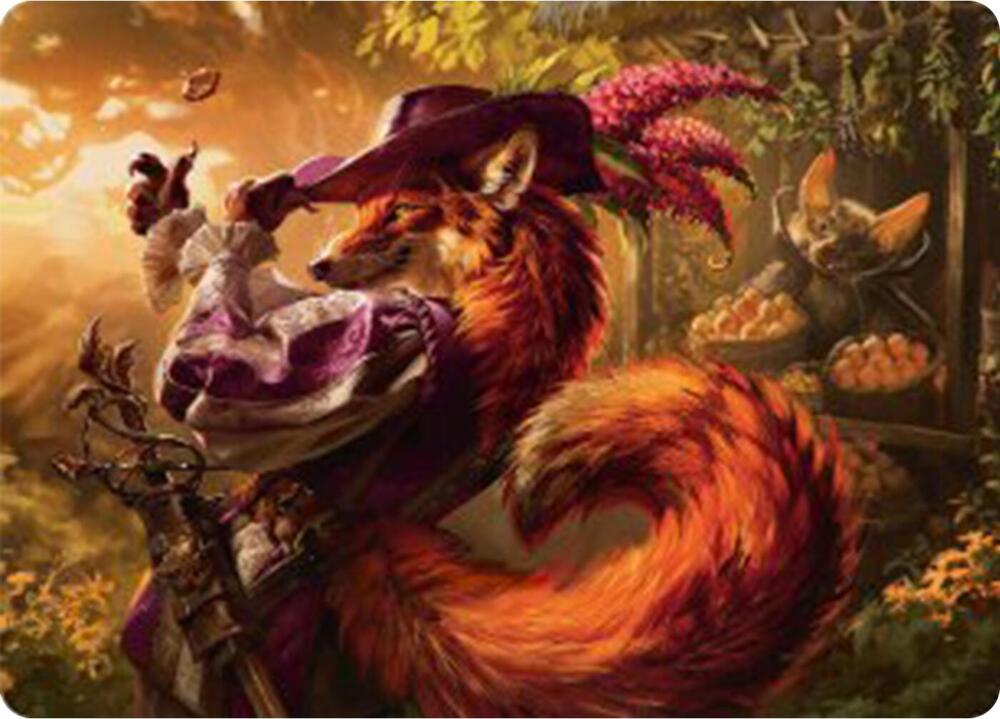 Mr. Foxglove Art Card