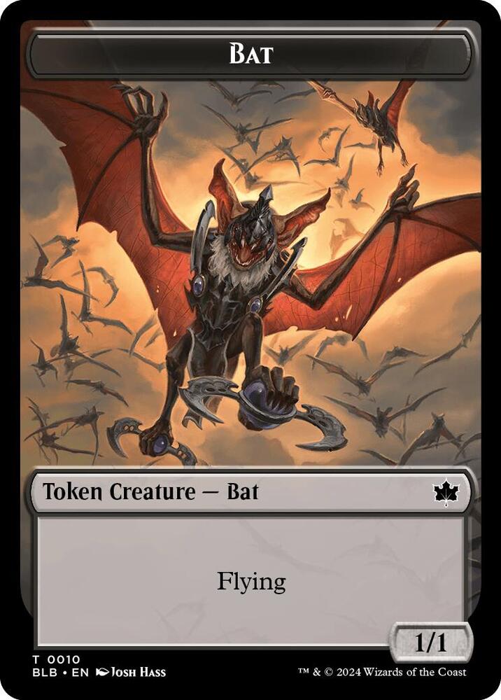 Bat // Intrepid Rabbit Double-Sided Token