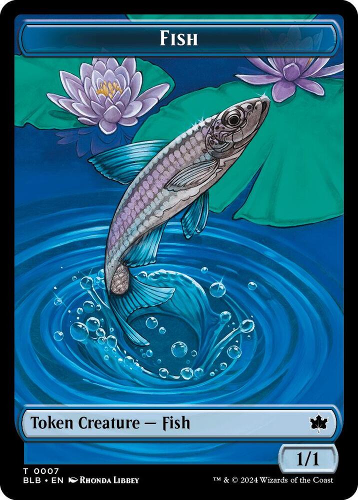 Fish // Tender Wildguide Double-Sided Token