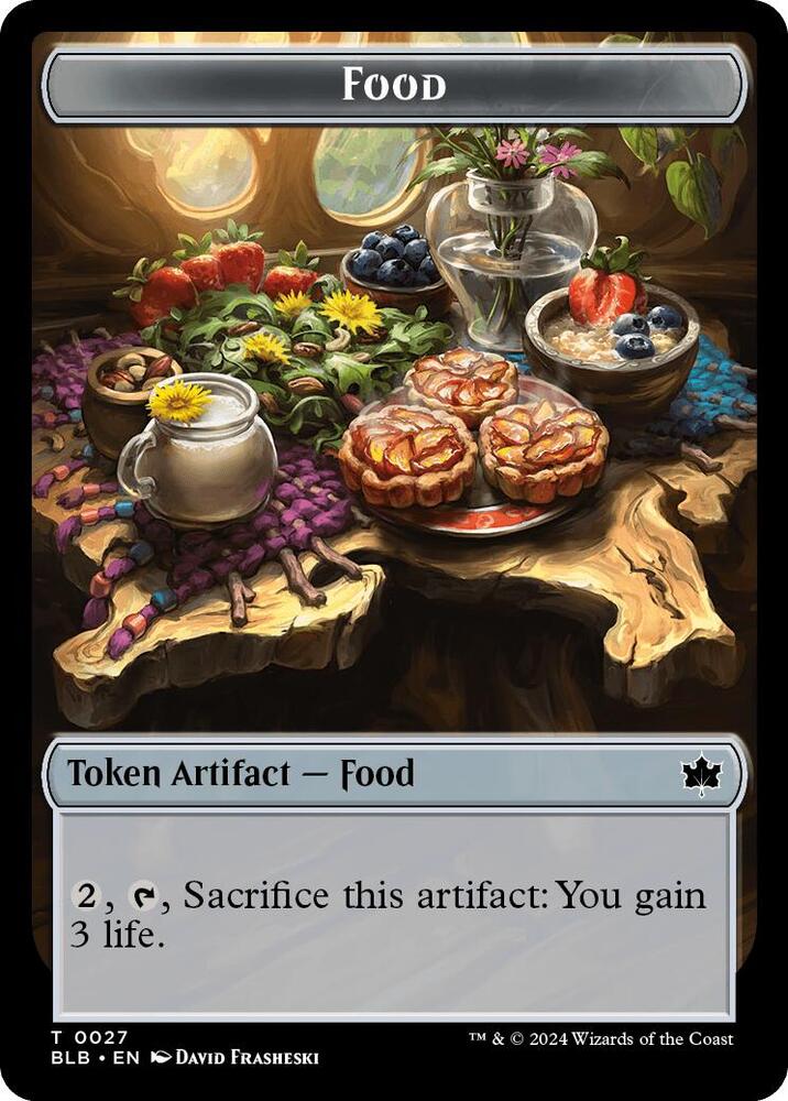 Food // Pawpatch Recruit Double-Sided Token