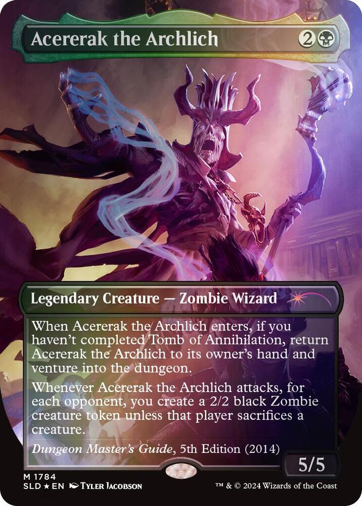 Acererak the Archlich (Rainbow Foil)