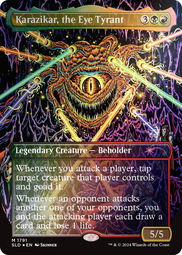Karazikar, the Eye Tyrant (Rainbow Foil)