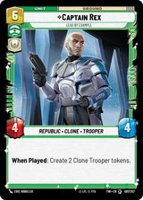 Captain Rex - Lead by Example - Star Wars Unlimited