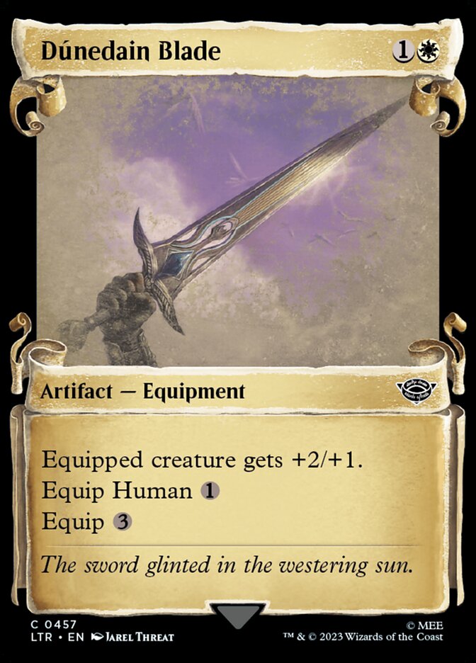 Dunedain Blade (Showcase Scrolls)