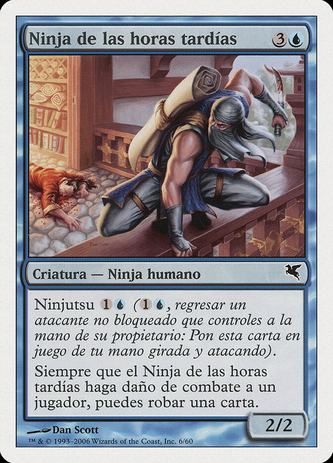 Ninja of the Deep Hours (Spanish) - "Ninja de las horas tardías"