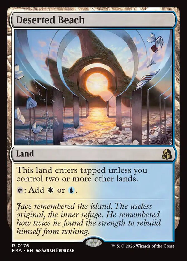Deserted Beach (FRA 176) - Magic: The Gathering